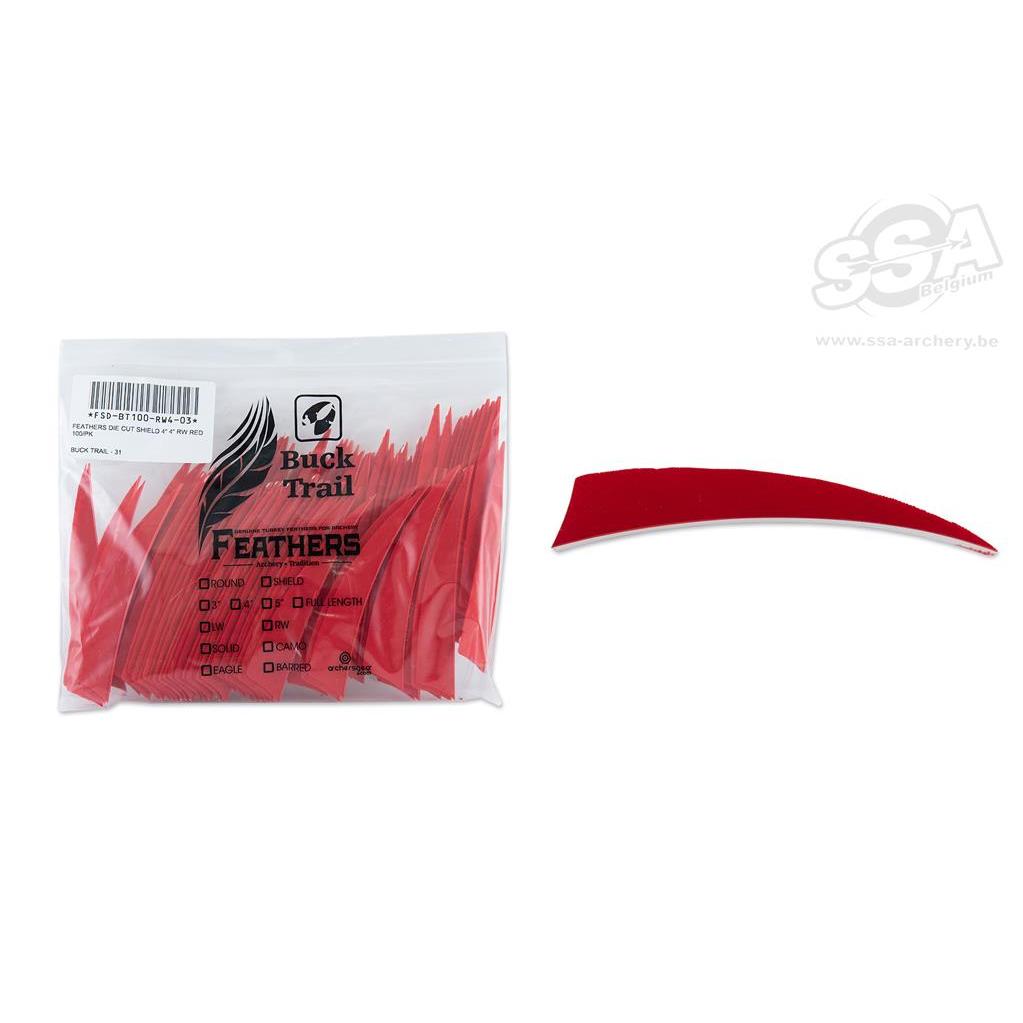 Buck Trail Shield feather (Right wing)-BueBua - Din bueforhandler!