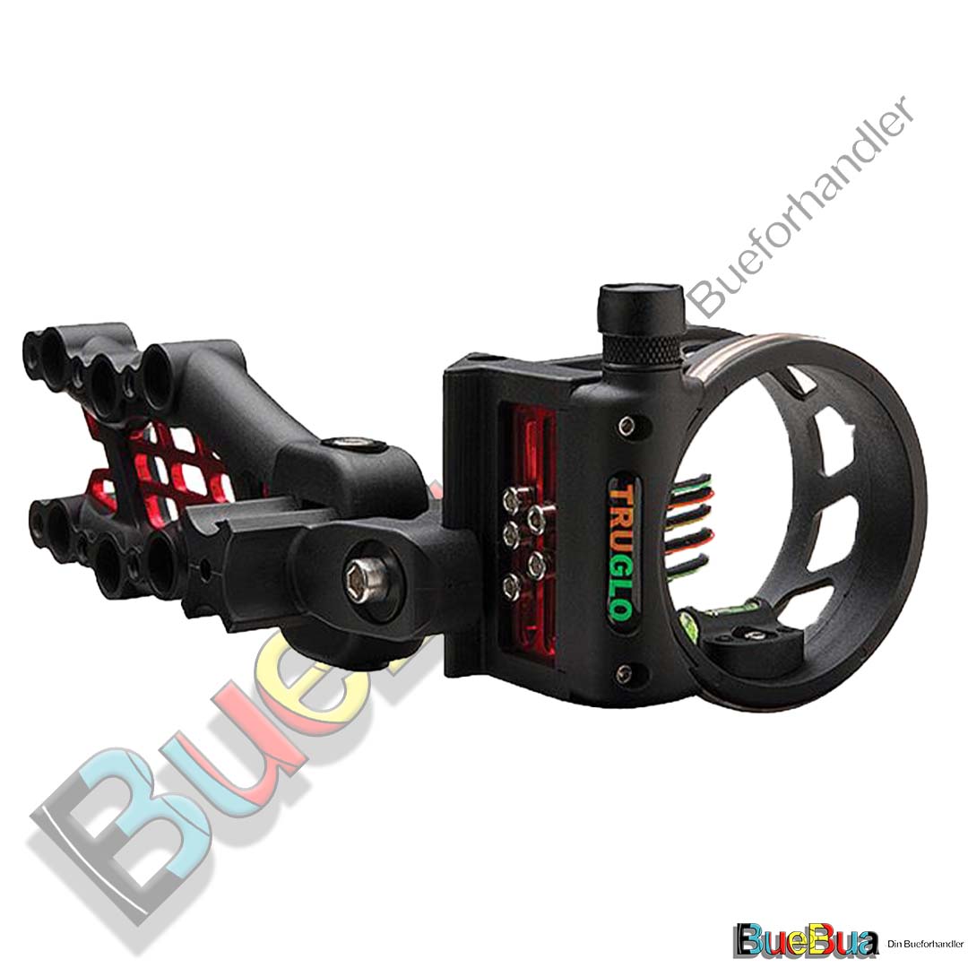 TruGlo Carbon Hybrid 5-pin sikte-Buesikte-BueBua - Din bueforhandler!