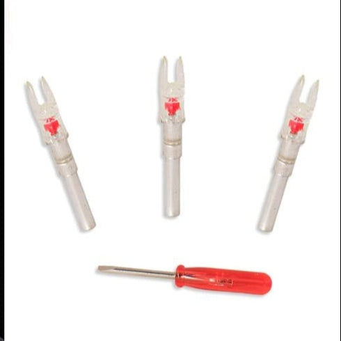 Bucktrail Lysnock, S, 3pk rød-Bueskyting-BueBua - Din bueforhandler!