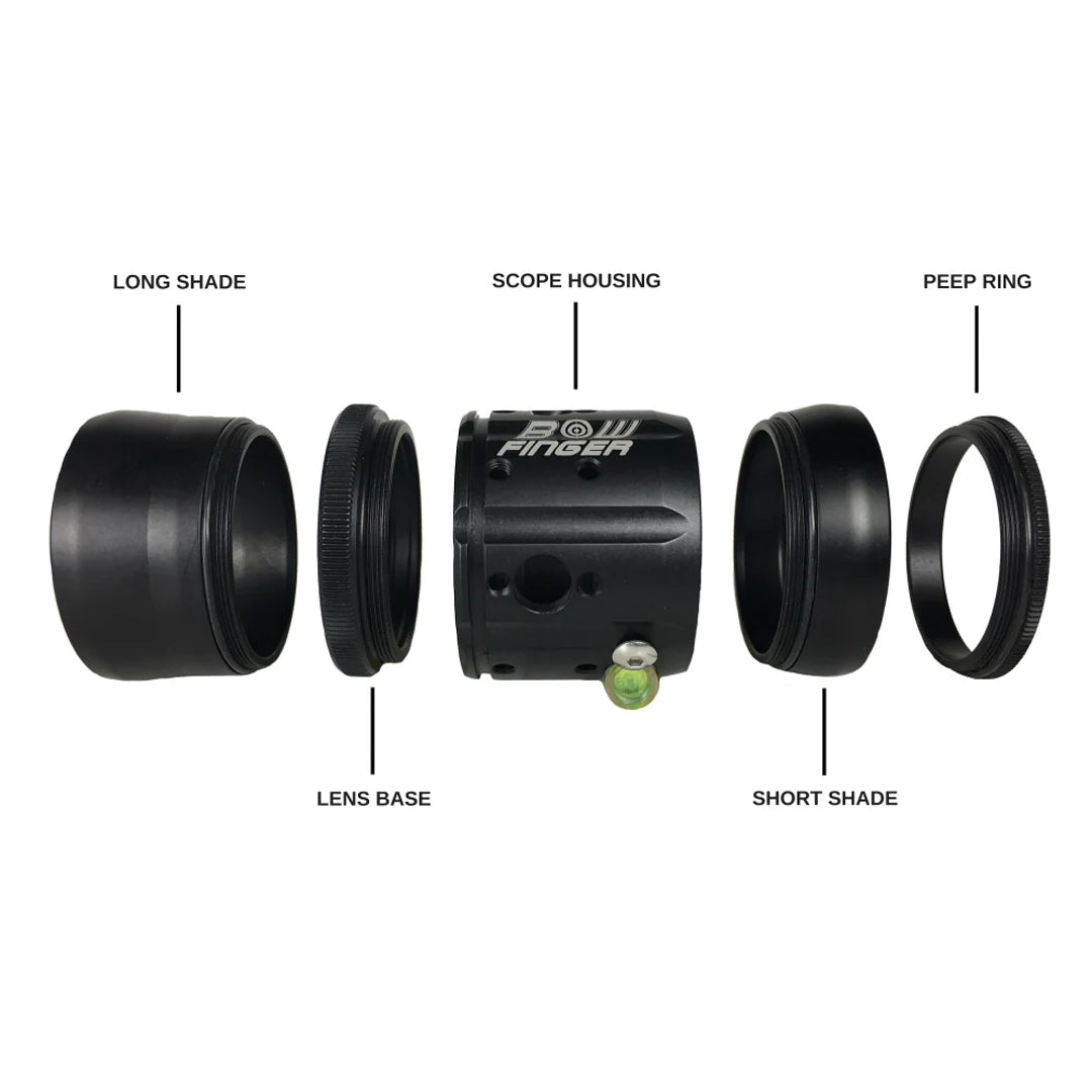 Bowfinger Archery Scope Kit 20/20 40mm-Scope-BueBua - Din bueforhandler!