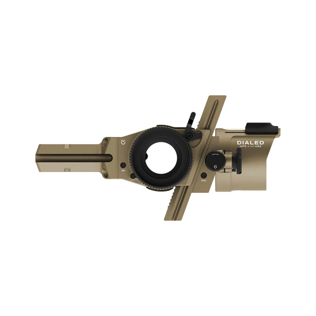 Dialed PRÜF STUB XR Dual Pin buesikte (Bridge-Lock)-Jaktsikte-BueBua - Din bueforhandler!