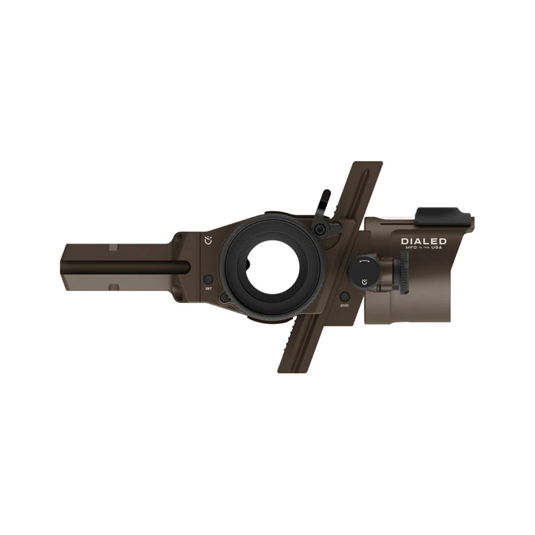 Dialed PRÜF STUB XR Dual Pin buesikte (Bridge-Lock)-Jaktsikte-BueBua - Din bueforhandler!