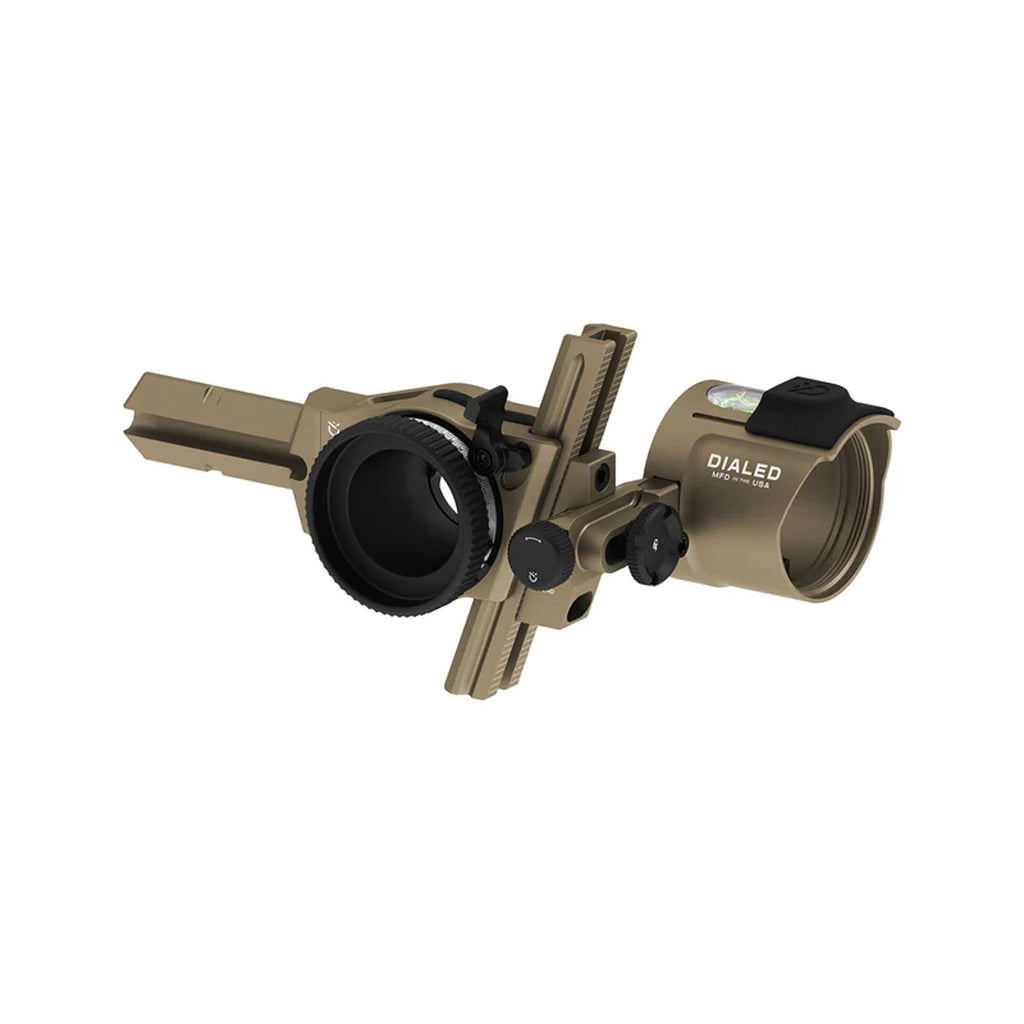Dialed PRÜF 3V buesikte (Bridge-Lock)-Jaktsikte-BueBua - Din bueforhandler!