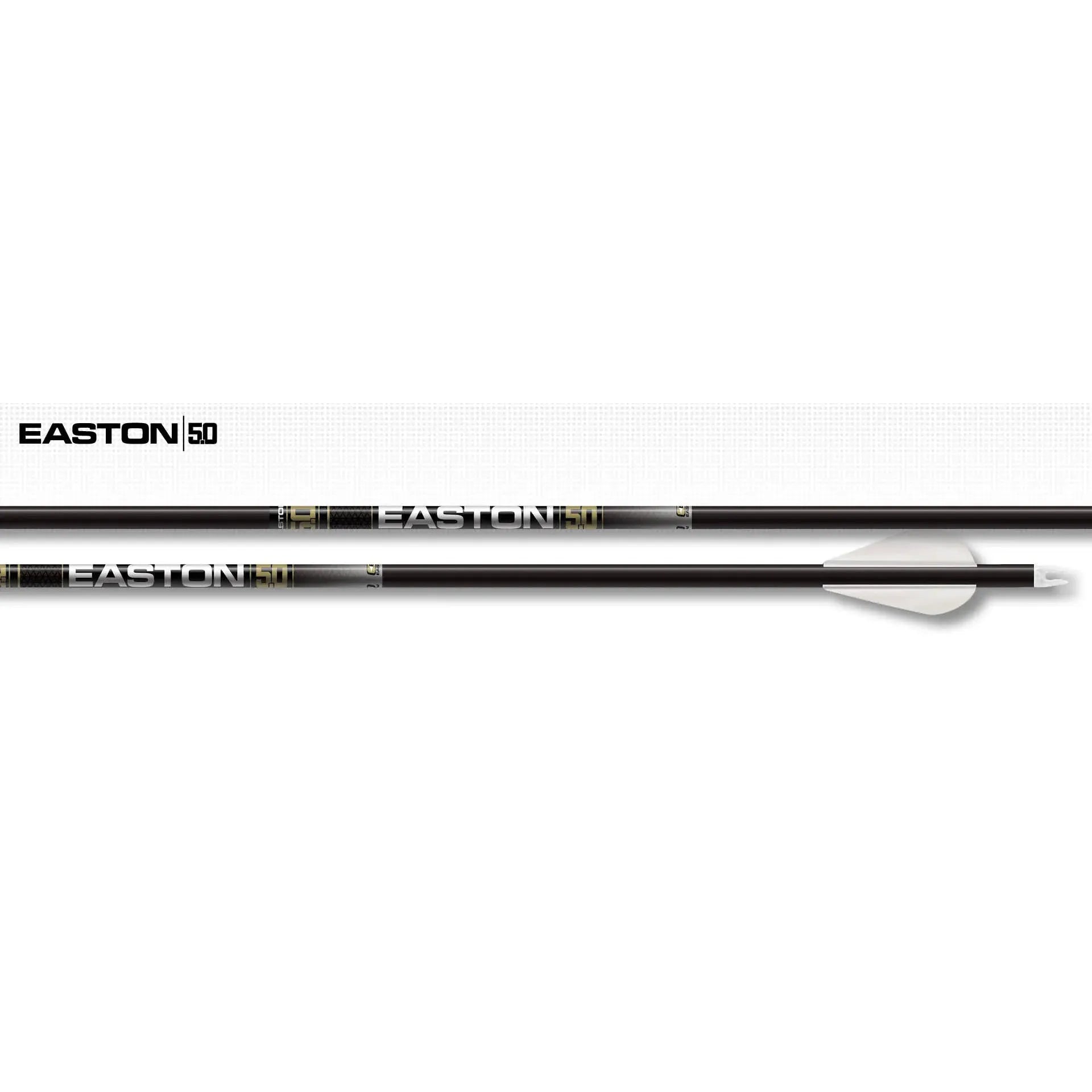 Easton 5.0 pilskaft med HIT Inserts 12pk-Pilskaft-BueBua - Din bueforhandler!