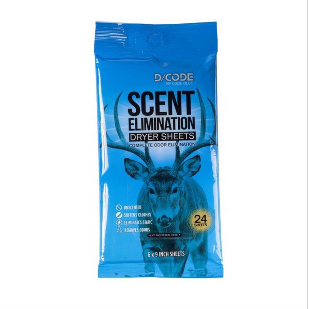 CodeBlue dryer sheets- luktfjerner til tørketrommel-BueBua - Din bueforhandler!