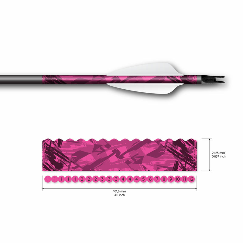 Socx Max Surge Fluo wraps - inntil  8.0mm pil