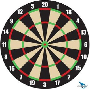 Dart skive til bueskyting i forsterket papir. 60cm-BueBua - Din bueforhandler!