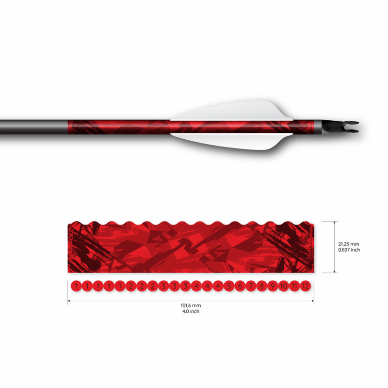 Socx Max Surge Fluo wraps - inntil  8.0mm pil