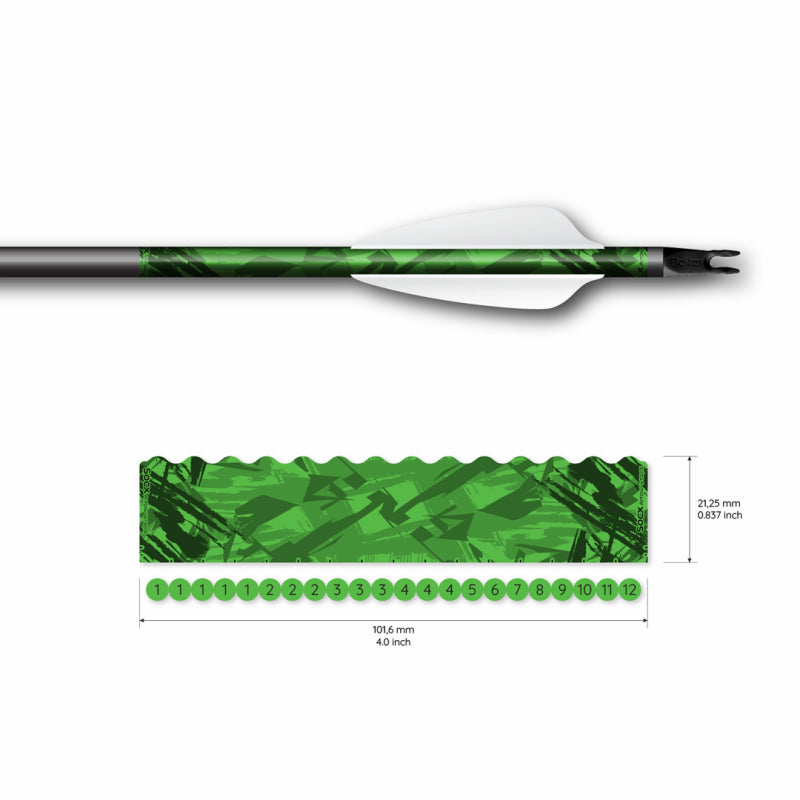 Socx Max Surge Fluo wraps - inntil  8.0mm pil