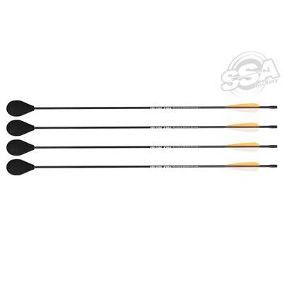 Avalon piler med skumtupp til combat archery, 4pk.-BueBua - Din bueforhandler!