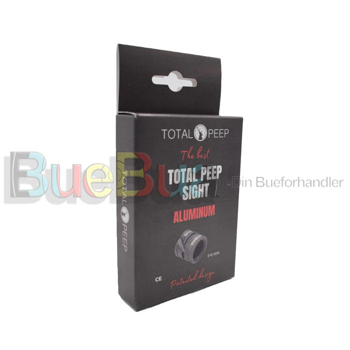 Total Peep Aluminium Bowhunting Pro-Peep sikte-BueBua - Din bueforhandler!