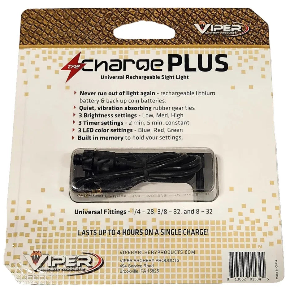 Viper Charge Plus oppladbart siktelys-Skytterutstyr-BueBua - Din bueforhandler!