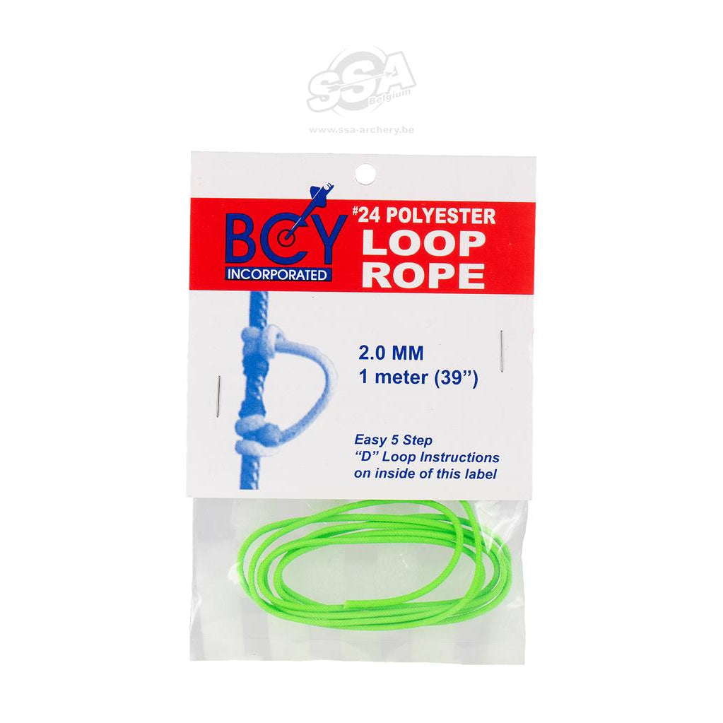 BCY #24 D-loop materiale, 1m, flere farger-BueBua - Din bueforhandler!
