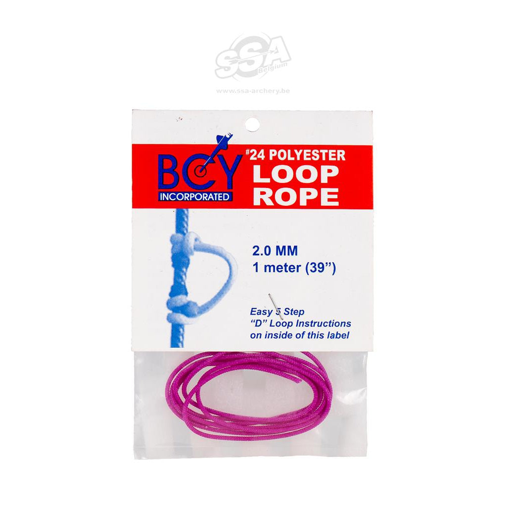 BCY #24 D-loop materiale, 1m, flere farger-BueBua - Din bueforhandler!