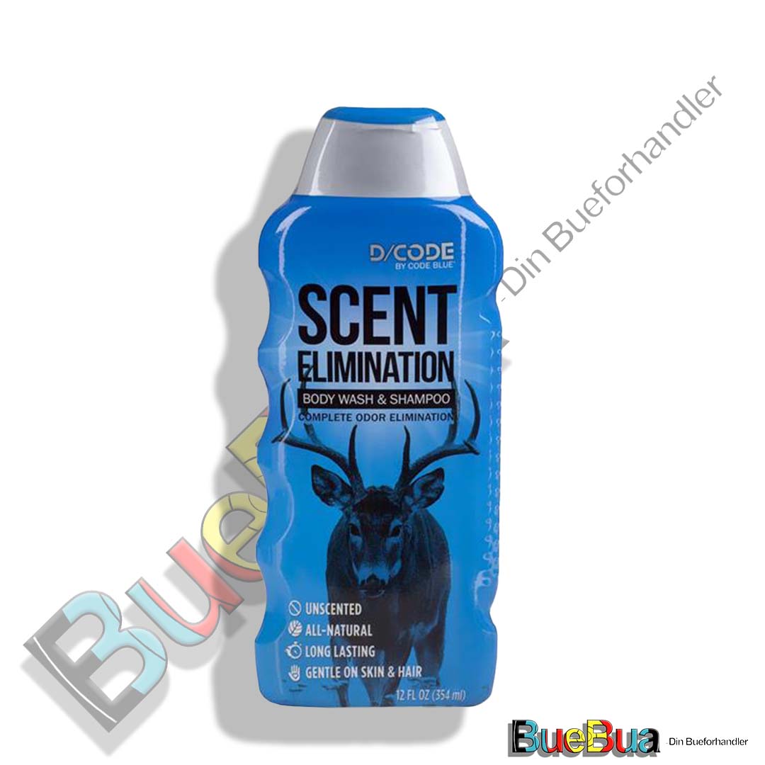 Luktfjerner dusjsåpe/sjampo-BueBua - Din bueforhandler!