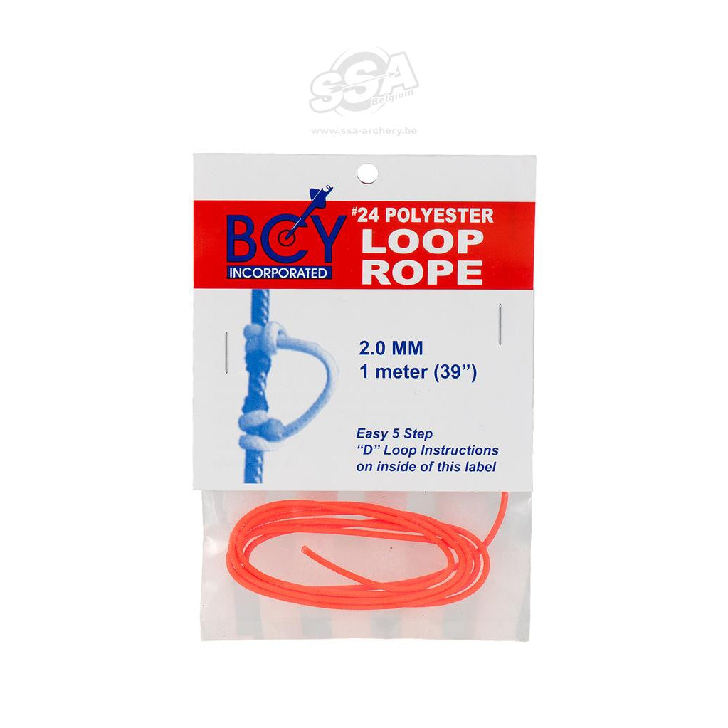 BCY #24 D-loop materiale, 1m, flere farger-Bueutstyr-BueBua - Din bueforhandler!