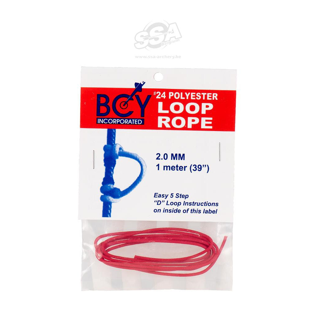 BCY #24 D-loop materiale, 1m, flere farger-Bueutstyr-BueBua - Din bueforhandler!