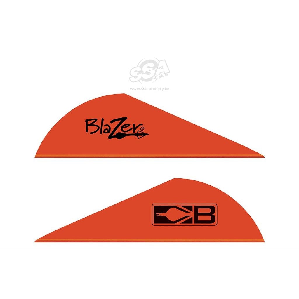 Bohning blazer 2" vane-Piltilbehør-BueBua - Din bueforhandler!