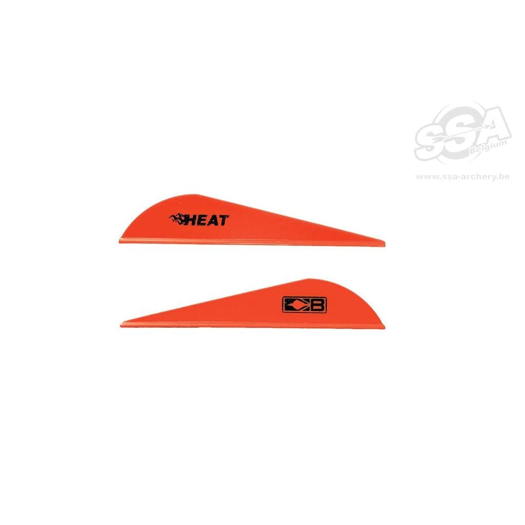 Bohning Heat 2,5" Vanes-Piltilbehør-BueBua - Din bueforhandler!